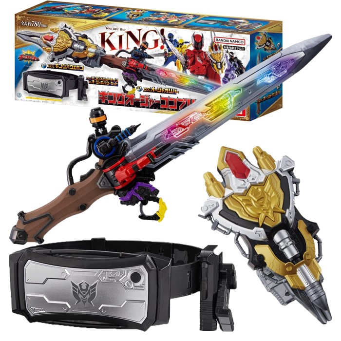 キングオージャーデラックス　セット BANDAI 王様戦隊キングオージャー DX キングオージャー おもちゃ 玩具