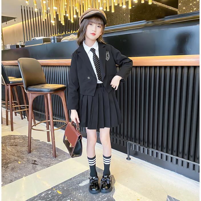 背広 赤ちゃん 御姉さん 4点仕掛ける はいり込む式 卒式 告げ知らせる会  上衣 うしろ帯 小学生 中学生 学校 ユニフォーム 読み合わせる柄 雅びやか