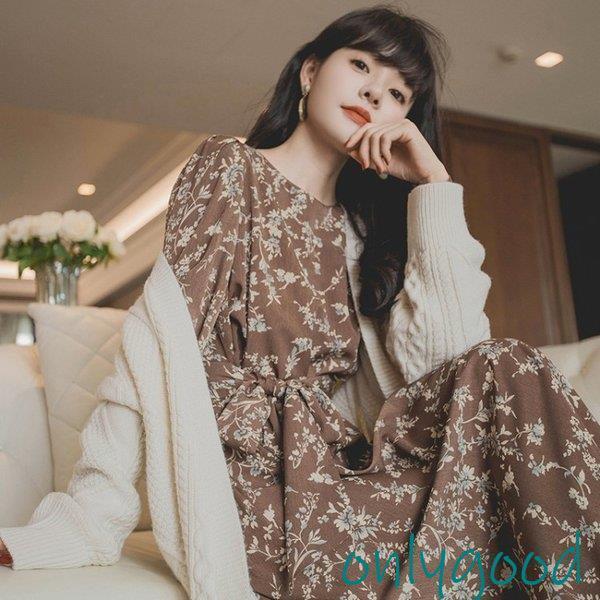 衣装 マキシ衣装 レディース 時間 オシャレ 長袖 Vのど首 シフォン 花柄衣装 寄り合い 婚礼の儀 告げ知らせる会 掻き鳴らす会 好いたらしいめ ワンピース-キッズファッション-キッズ・ベビー・マタニティ