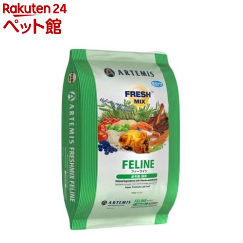 フレッシュミックス フィーライン(6kg)【アーテミス　フレッシュミックス】｜24 ペット館