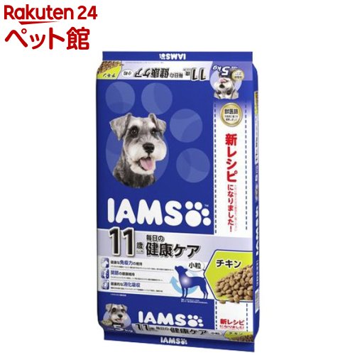 アイムス 11歳以上用 毎日の健康ケア チキン 小粒(5kg)【IAMS1120_ssnr_chkn01】【iamsd11609】【d_iamsdog】【dalc_iams】【アイムス】[ドッグフード][爽快ペットストア]