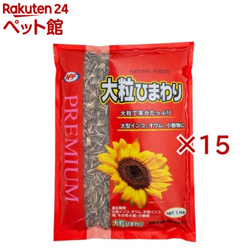 プレミアム 大粒ひまわり(1.1kg×15セット)