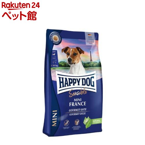 ハッピードッグ ミニ センシブル 小型犬 ミニ フランス 鴨肉＆ポテト(4kg)｜24 ペット館