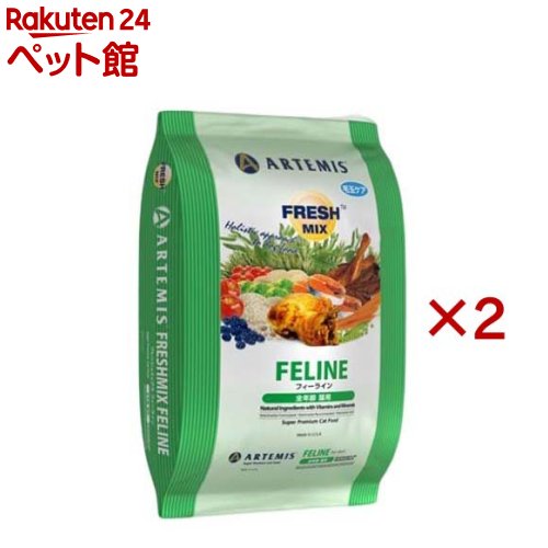 フレッシュミックス フィーライン(6kg×2セット)【アーテミス フレッシュミックス】|24 ペット館
