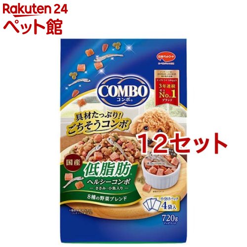コンボ ドッグ 低脂肪(720g*12セット)【コンボ(COMBO)】 7,426円