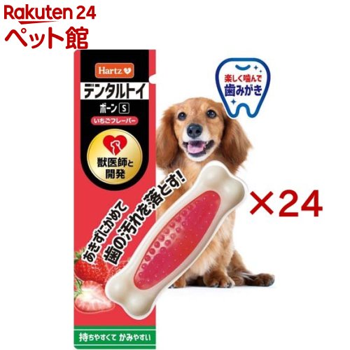 ハーツデンタル S いちごフレーバー(24仕かける)【Hartz(ハーツ)】