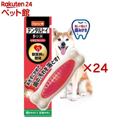 ハーツデンタル M いちごフレーバー(24仕かける)【Hartz(ハーツ)】