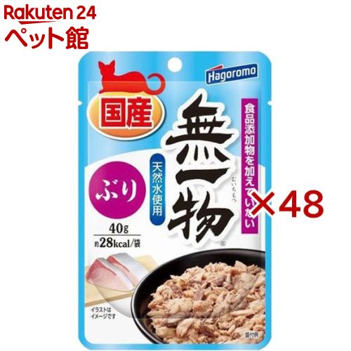 無一物パウチ ぶり(40g×48セット)【はごろも】