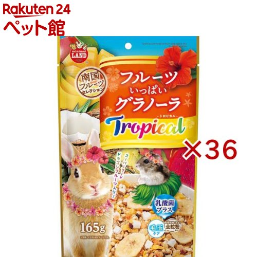 フルーツ重ね重ねグラノーラ トロピカル(165g×36仕掛ける)【ミニマルランド】