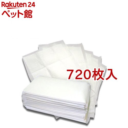 うさぎ用室内用便器敷き布 超厚型(30枚入×24書き割り)【一風変わった愛玩動物装置】