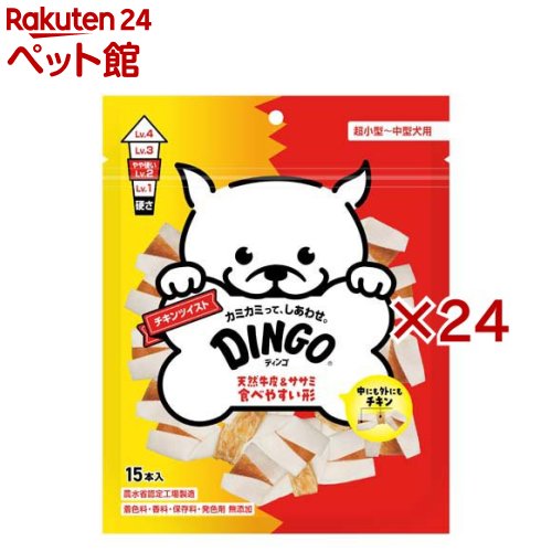 ディンゴ 意気地無し捻じれ(15本入×24仕掛ける)【Tetra(テトラ)】