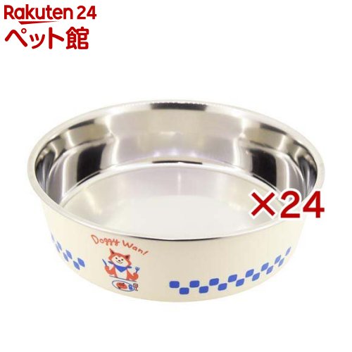 ステンレスの食器 ごはんにゃわん 犬用 S ダイナー(24セット)