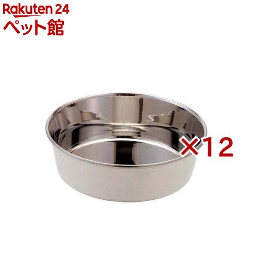 ステンレス食器 犬用皿型(12セット)【ドギーマン(Doggy Man)】 6,395円