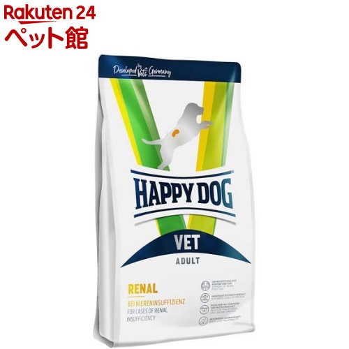 ハッピードッグ VET リーナル(腎の臓世話をする) 素っ気ない 治療薬食(4kg)