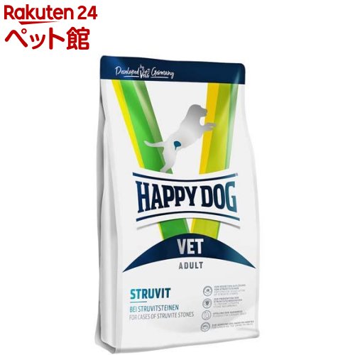 ハッピードッグ VET ストルバイト(尿石世話をする) 素っ気ない 治療薬食(4kg)