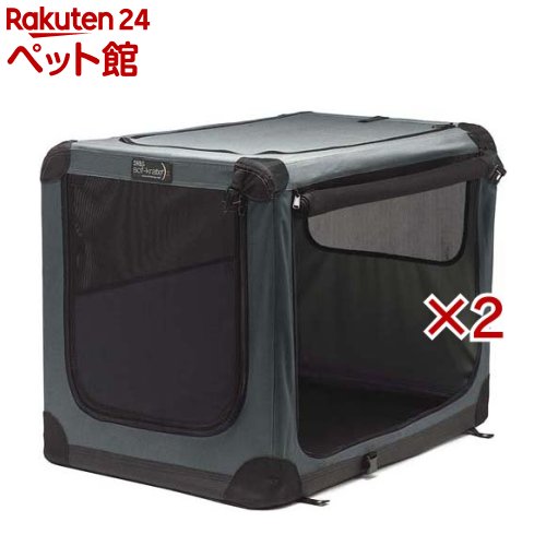 ソフ-クレート n2 XL グレー(2セット)｜24 ペット館 15,870円