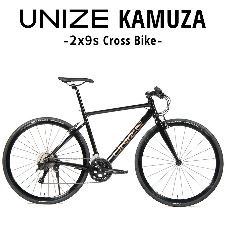 楽天市場】ピストバイク UNIZE ZEIT Matte Black (ユナイズ