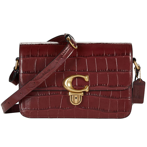 コーチ COACH バッグ レディース ショルダーバッグ 斜めがけ クロコ調レザー かばん 鞄 【送料無料】 ブランド コーチ正規品販売店 直営アウトレット店より直輸入|ニューヨークコレクション