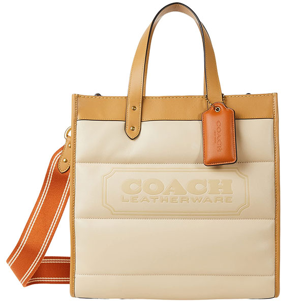 コーチ COACH バッグ レディース トートバッグ トート 2Way キルティング レザー かばん 鞄 【送料無料】 ブランド コーチ正規品販売店 直営アウトレット店より直輸入｜ニューヨークコレクション