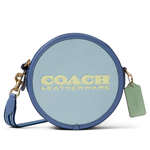 コーチ COACH バッグ レディース ショルダーバッグ 斜めがけ ポシェット レザー 円形 丸型 かばん 鞄 【送料無料】 ブランド コーチ正規品販売店 直営アウトレット店より直輸入｜ニューヨークコレクション 43,258円