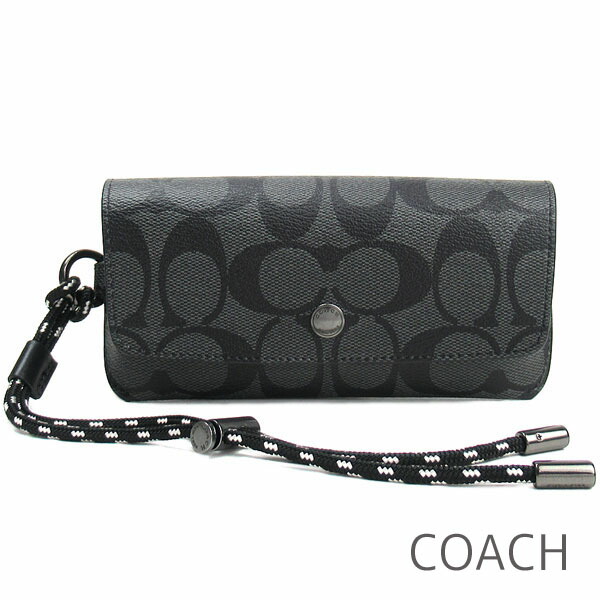 無料父の日ラッピング コーチ Coach メガネケース メンズ レディース 眼鏡ケース サングラスケース シグネチャー 送料無料 ブランド コーチ正規品販売店 直営アウトレット店より直輸入 Arganita Tn