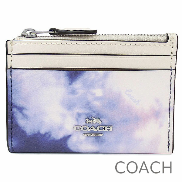 コーチ Coach 小銭入れ レディース 定期入れ パスケース カードケース Idケース コインケース キーケース タイダイ柄 送料無料 ネコポス メール便 ブランド コーチ正規品販売店 直営アウトレット店より直輸入 あす楽 Novix Com