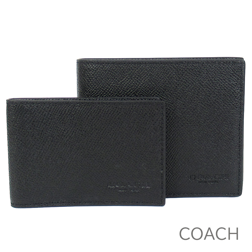楽天市場】コーチ COACH 財布 メンズ 二つ折り財布 定期入れ