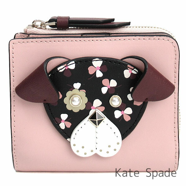 全商品オープニング価格特別価格 ケイトスペード Kate Spade 財布 レディース 二つ折り財布 パスケース 定期入れ Idケース レザー 犬 ドッグ 花柄 ブランド ケイトスペード正規品販売店 直営アウトレット店より直輸入 ポイント10倍 Hughsroomlive Com