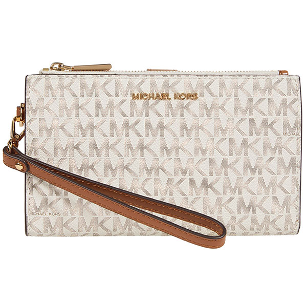 マイケル マイケル教科課程 MICHAEL Michael Kors 紙入れ レディース 長紙入れ 二つ折り 書き判 MK柄 【貨物輸送無料】 ブランド名 マイケル教科課程置き目品売りわたす店 直営逃げ口店より直インポート