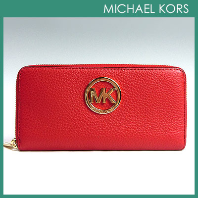 michael kors wallet red