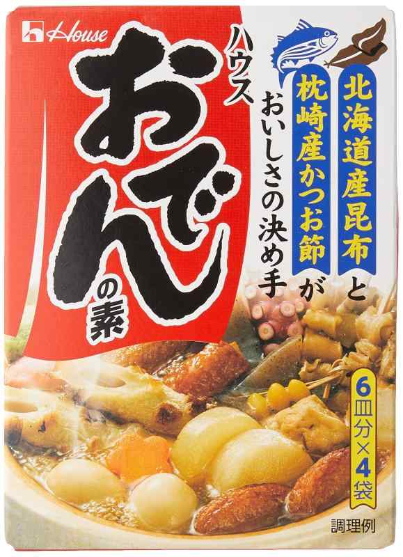 楽天市場】【※ ya】 S＆B おでんの素 80g(6皿分×4袋入) : 大将