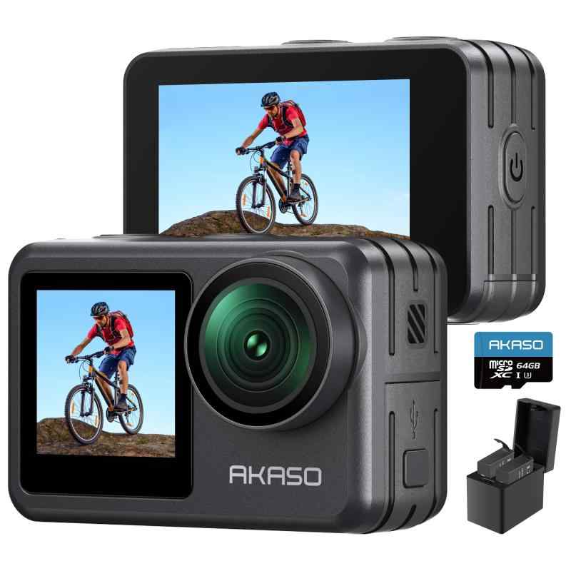 AKASO Brave7 LE アクションカメラ4K 20MP|ホワイトサンタ