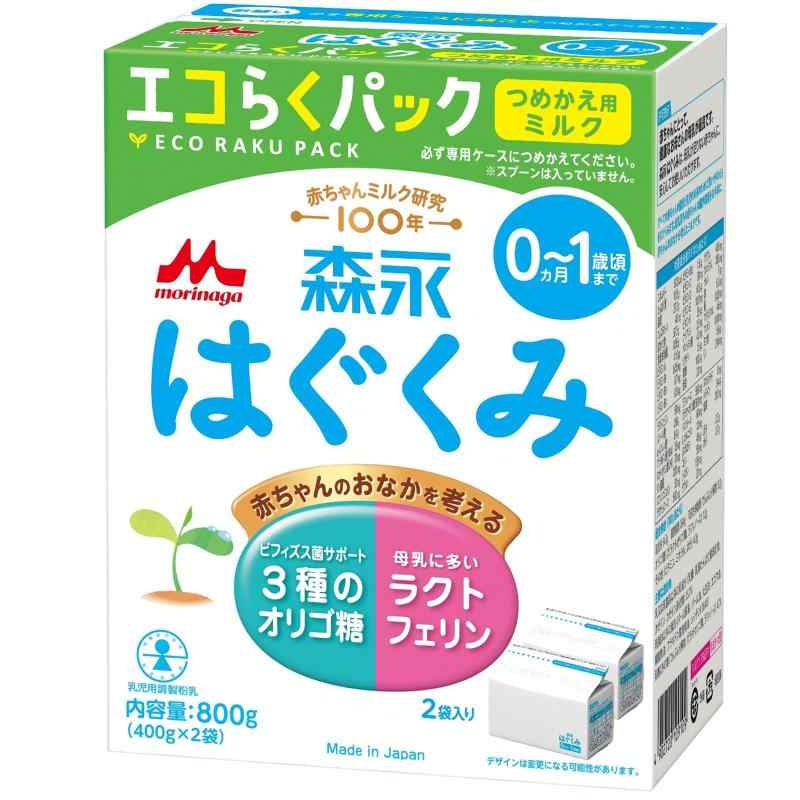 森永Ｅ赤ちゃん エコらくパック つめかえ用 800g（400g×2袋）4箱セツト Amazon.co.jp: 森永 エコらくパック つめかえ用 E赤ちゃん 800g