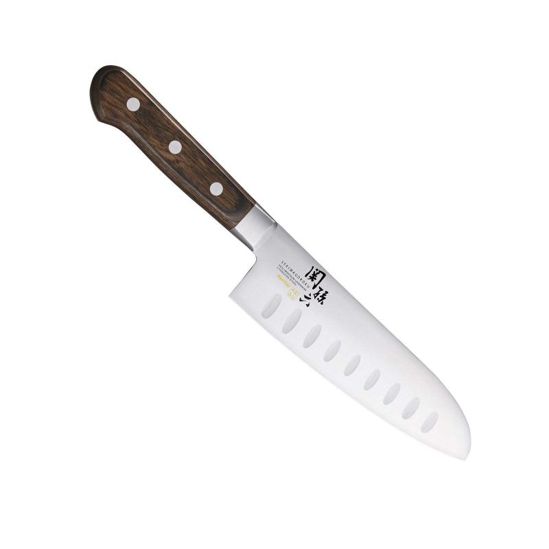 貝印 KAI 三徳包丁 関孫六 べにふじ ディンプル 165mm 日本製 AB5438