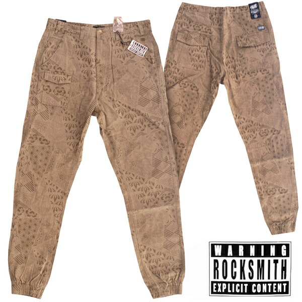 ＼店内全品ポイント11倍／ 送料無料 ROCK SMITH ロックスミス メンズ チノパン カーキ BLEEKER STREET CHINOS インポート ストリート ブランド HIPHOP カジュアル スケーター ヒップホップ B系 アメカジ ウェア
