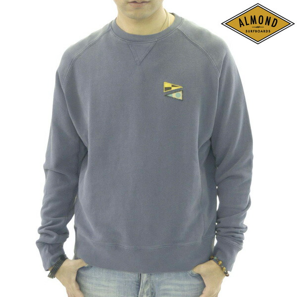 即納 最大半額 アーモンドサーフボードデザイン 送料無料 セール スウェット ファッション ハリウッド 雑誌掲載 オーシャンズ サファリ カジュアル インポート サーフィン ブランド サーフ Design Surfboards Almond ライフスタイルブランド ネイビー メンズ