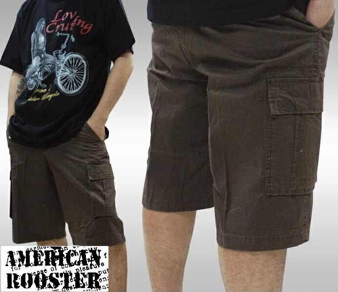 楽天市場】アバクロ メンズ ハーフカーゴパンツ ズボンALGONQUIN