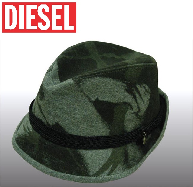 ディーゼル DIESEL メンズ ハット グレー メンズ レディース プレミアム ジーンズ デニム ブランド インポート safari オーシャンズ イタリア ヨーロピアン ストリート ウェア セレカジ カジュアル 正規 商品