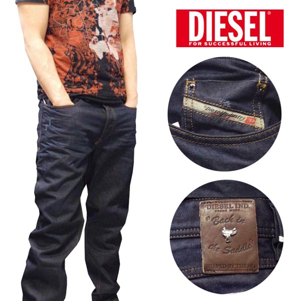 送料無料 ディーゼル DIESEL メンズ ストレート デニム BACK IN THE SADDLE 0806X プレミアム ジーンズ インポート ハイブランド safari オーシャンズ ブランド ヨーロピアン セレブ カジュアル 正規 商品｜NYST　セレクトショップ ニスト