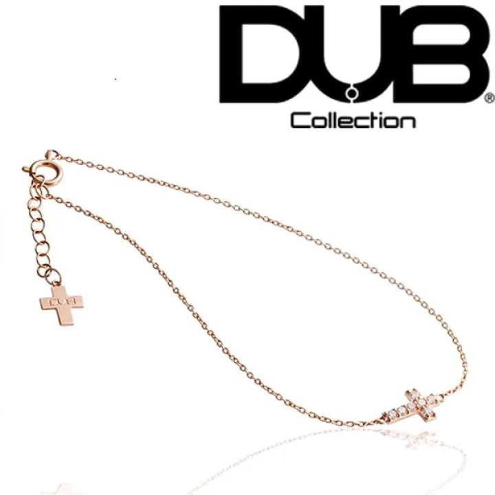 再入荷なし　即納 DUB ブレスレット K10 ピンクゴールド レディース ジュエリー jp-31 ダブジュエリー アクセサリー ダブコレクション リング 指輪 スイート CanCam 芸能人 愛用 ダブ ブランド プレゼントにも