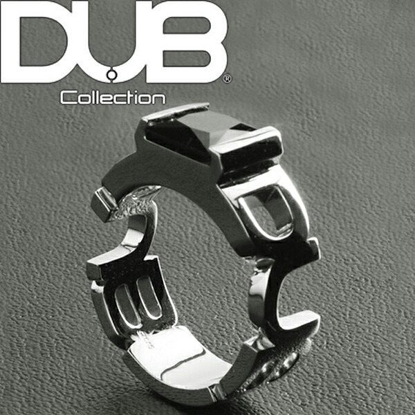 再入荷なし 即納 DUB ジュエリー リング 199-1 (BK) シルバー アクセサリー メンズ レディース ダブジュエリー ダブコレクション 指輪 芸能人 愛用 ダブ ブランド ネックレス ペアリング プレゼントにも|NYST セレクトショップ ニスト