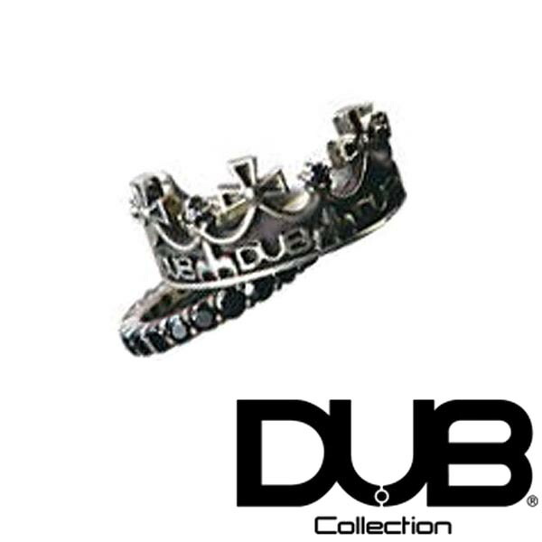 再入荷なし 即納  DUB ジュエリー リング 234-1 (BK) シルバー アクセサリー メンズ レディース ダブジュエリー ダブコレクション 指輪 芸能人 愛用 ダブ ブランド ネックレス ペアリング プレゼント
