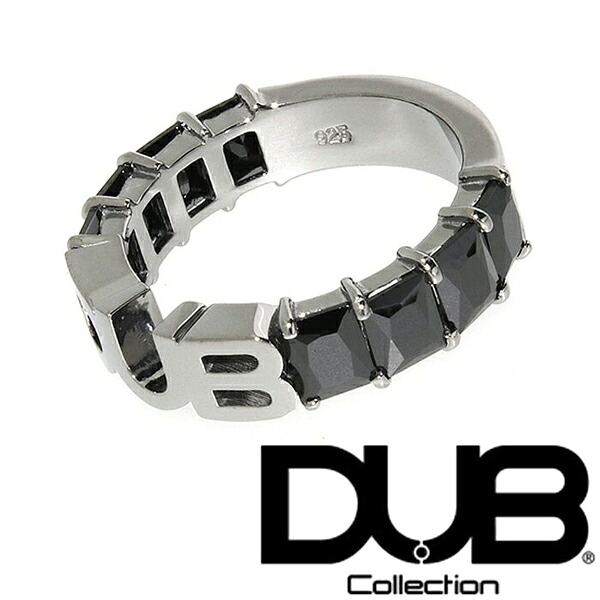 再入荷なし 即納 DUB ジュエリー リング 235-1 (BK) シルバー アクセサリー メンズ レディース ダブジュエリー ダブコレクション 指輪 芸能人 愛用 ダブ ブランド ネックレス ペアリング プレゼントにも|NYST セレクトショップ ニスト