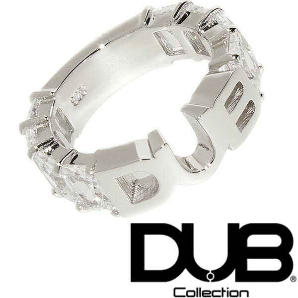 ＼店内全品ポイント11倍／ 再入荷なし　即納 DUB ジュエリー リング 235-2 (WH) シルバー アクセサリー メンズ レディース ダブジュエリー ダブコレクション 指輪 芸能人 愛用 ダブ ブランド ネックレス ペアリング プレゼント