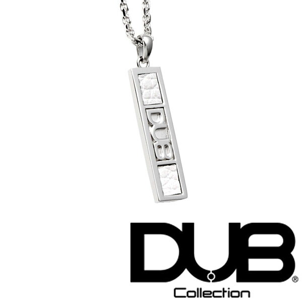 再入荷なし　即納 DUB ジュエリー ネックレス 212-2 (WH) メンズ レディース ダブジュエリー シルバー アクセサリー ダブコレクション リング 指輪 CanCam anecan 芸能人 多数愛用 ダブ ブランド ペアネックレス プレゼント