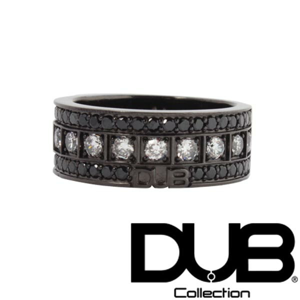 再入荷なし 即納 DUB リング メンズ レディース ジュエリー 246-1 (BK) シルバー アクセサリー ダブジュエリー ダブコレクション 指輪 芸能人 愛用 ダブ ブランド ネックレス ペアリング