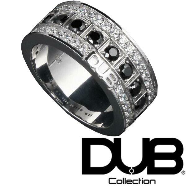 再入荷なし 即納  DUB リング メンズ レディース ジュエリー 246-2 (WH) シルバー アクセサリー ダブジュエリー ダブコレクション 指輪 芸能人 愛用 ダブ ブランド ネックレス ペアリング