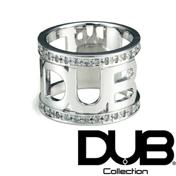 再入荷なし　即納 DUB ジュエリー リング 40-1 ロゴ シルバー メンズ レディース ダブジュエリー アクセサリー RING ダブコレクション 指輪 Sweet スイート JJ ダブ ブランド ネックレス セレブ ペアリング プレゼントにも｜NYST　セレクトショップ ニスト