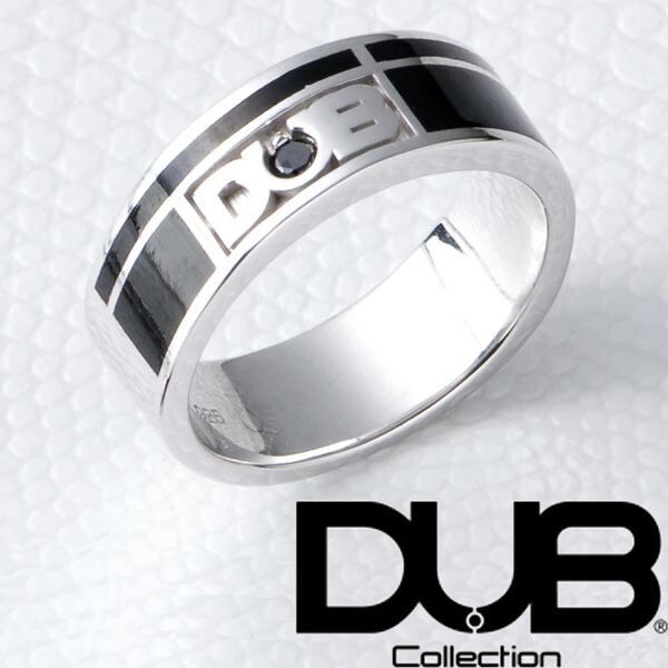 再入荷なし 即納  DUB ダイヤモンド リング メンズ レディース ジュエリー jb-2 シルバー アクセサリー ダブジュエリー ダブコレクション 指輪 芸能人 愛用 ダブ ブランド ネックレス ペアリング プレゼントにも
