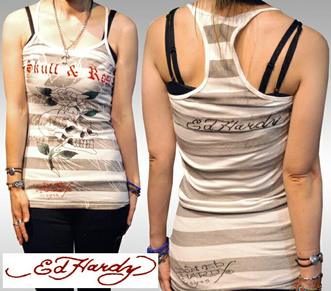 Ed hardy (エドハーディー) キャミソール Ed Hardy エドハーディー レディース キャミソール 【200種類の